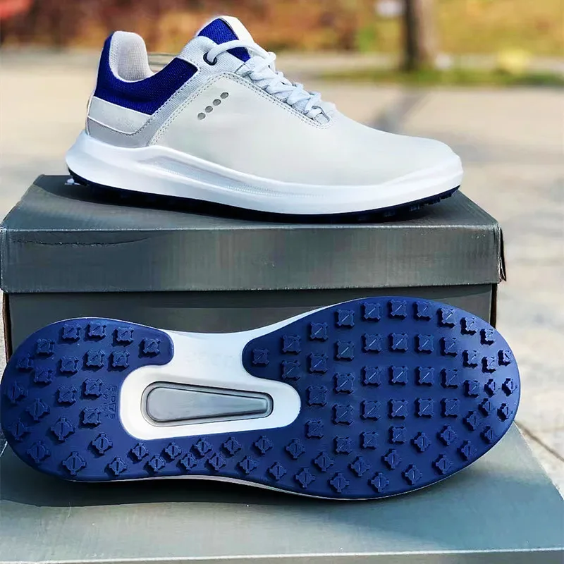 

Professional Men's Golf Shoes Waterproof Anti-Slip Outdoor Sports Shoes Golf Training Shoes