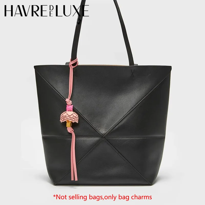 Сумка из воловьей кожи подвеска для сумки веревки ручной работы с цветком милый