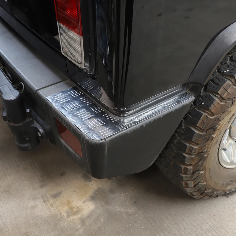 Для Hummer H2 2003-2009 алюминиевый сплав серебристый автомобильный задний бампер