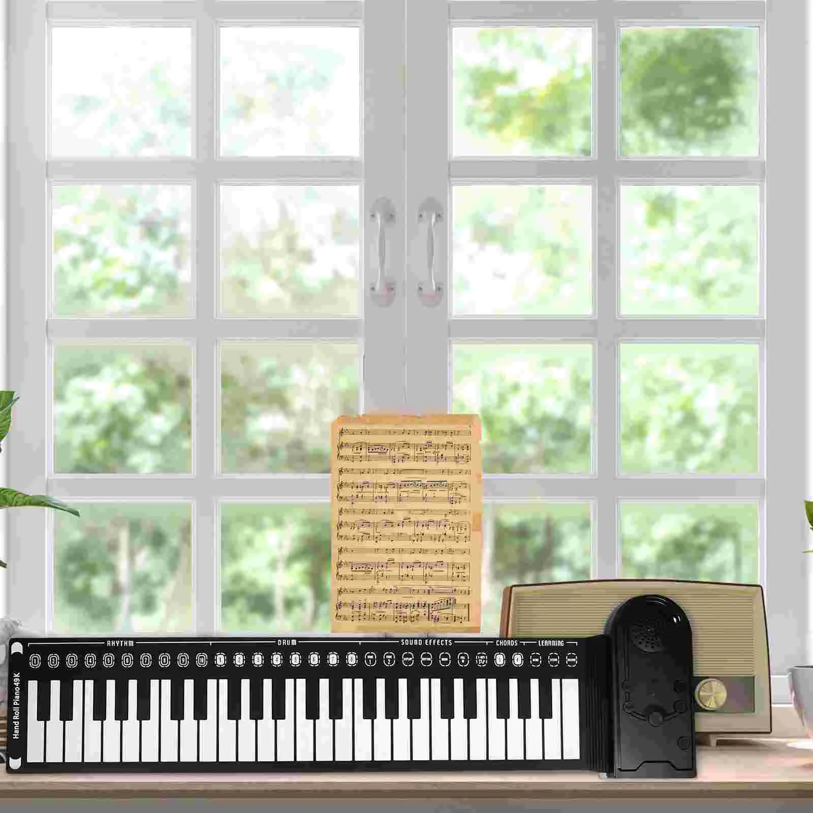 49 клавиш рулон пианино портативная клавиатура силиконовый инструмент