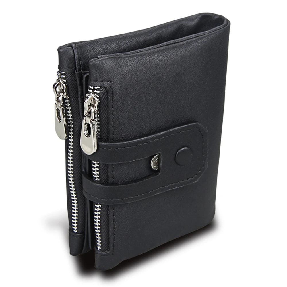 Genuine Leather Men's Wallet / Anti-theft Brush RFID Cowhide Wallet