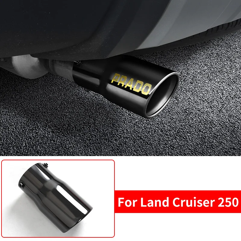 

Для Toyota Land Cruiser 250 Prado Lc250 2024 2025 Fj250 аксессуары для выхлопной трубы из нержавеющей стали, обновленный 1958, первый выпуск