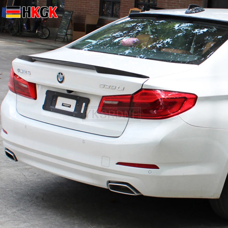 

Спойлер для BMW F10 F18, высококачественный спойлер из АБС-пластика для автомобильного заднего крыла в стиле P для BMW M5 520 525 528 535 спойлер 2012-2017