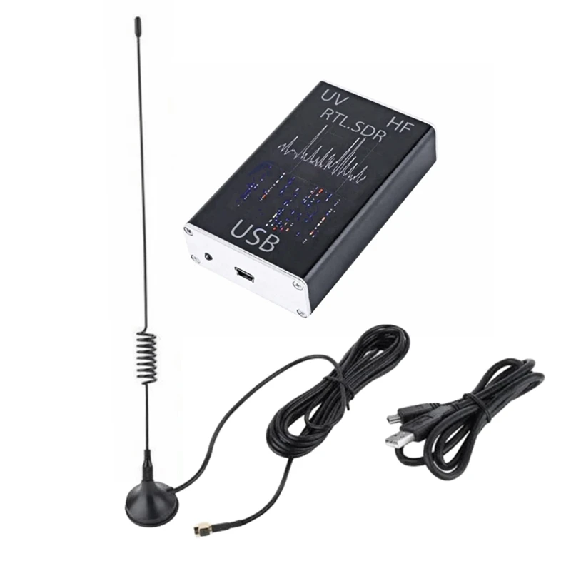 

Полнодиапазонное программное обеспечение, радио RTL-SDR RTL2832U + R820T2 приемник + антенна