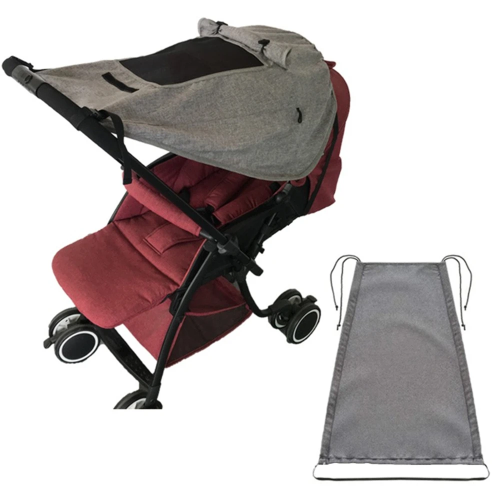 

Аксессуары для детской коляски, мягкий воздухопроницаемый чехол от солнца из пряжи, защита от солнца, чехол для корзины, коляски, москитная сетка для коляски