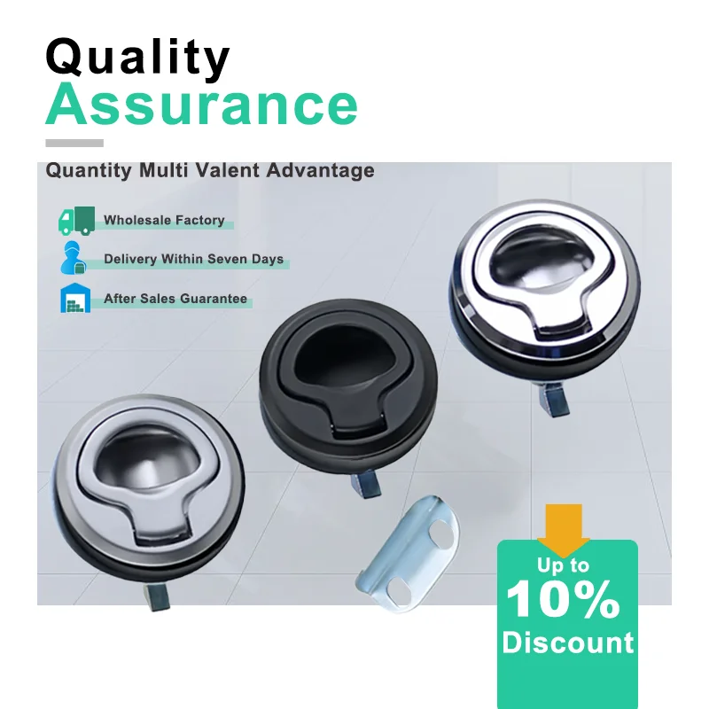 Встроенный замок с плоской ручкой из цинкового сплава подходящий для