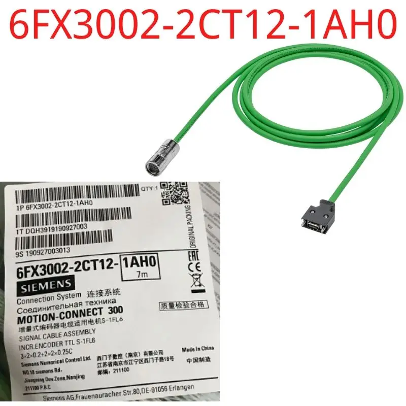 

6FX3002-2CT12-1AH0 Brand New Signal cable pre-assembled for incremental encoder TTL S-1 3X2X0.2+2X2X0.25C