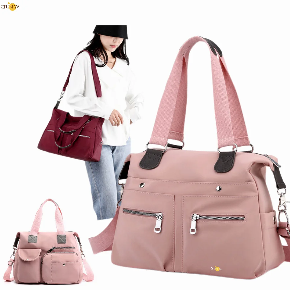 

Summer Girl Women Bag Handbag Large Portable Waterproof Female Oxford Shoulder Messenger 2023 Bag Totes Lady Mom sac a main