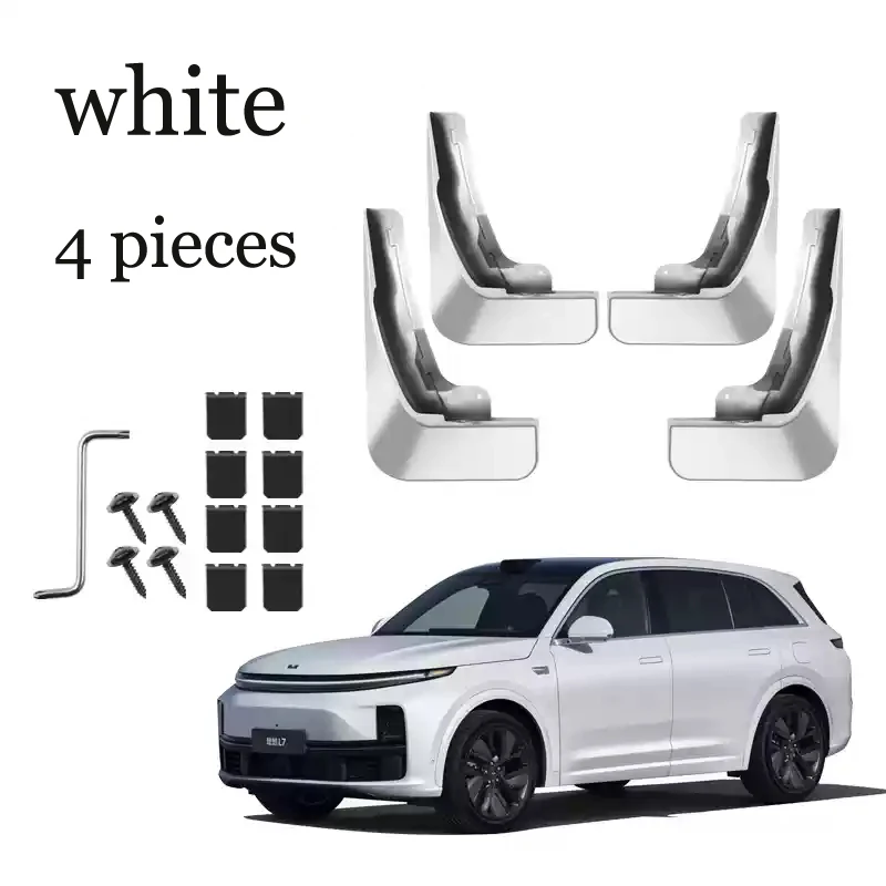 

Для Li Lixiang L7 2024 2025 автомобильные колеса брызговики брызговики переднее и заднее крыло TPE защита брызговиков