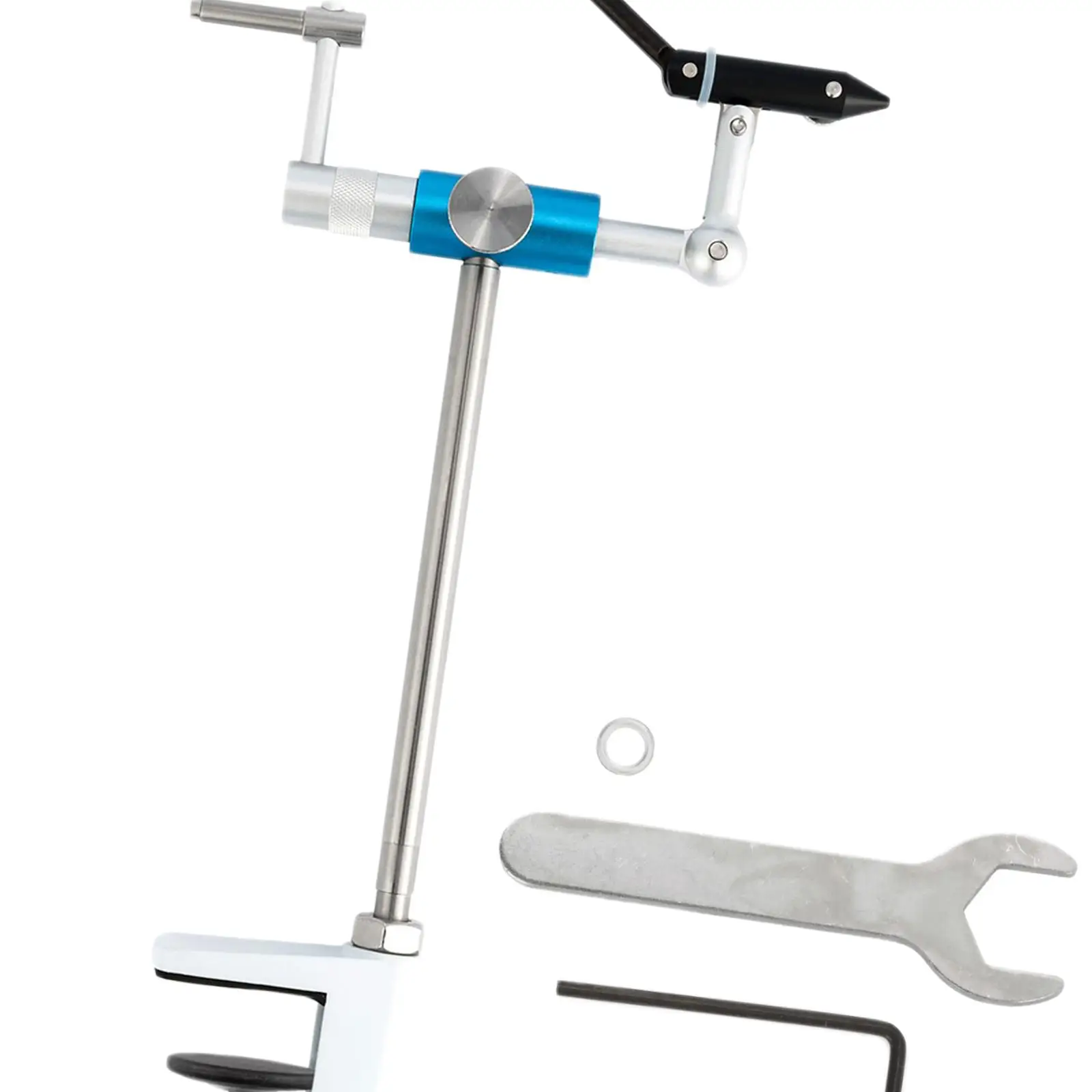 Тиски для завязывания мушек регулируемый сплав путешествий зажимы C инструмент