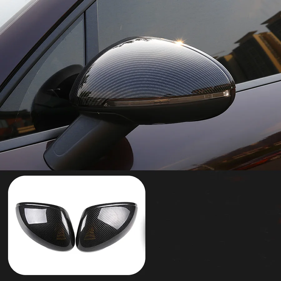 

1 Pair for Porsche Macan Cayenne 2014-2021 Modified Rear Mirror Cover Mirror Shell Side Rearview Mirror Cover Wing Mirror Cap