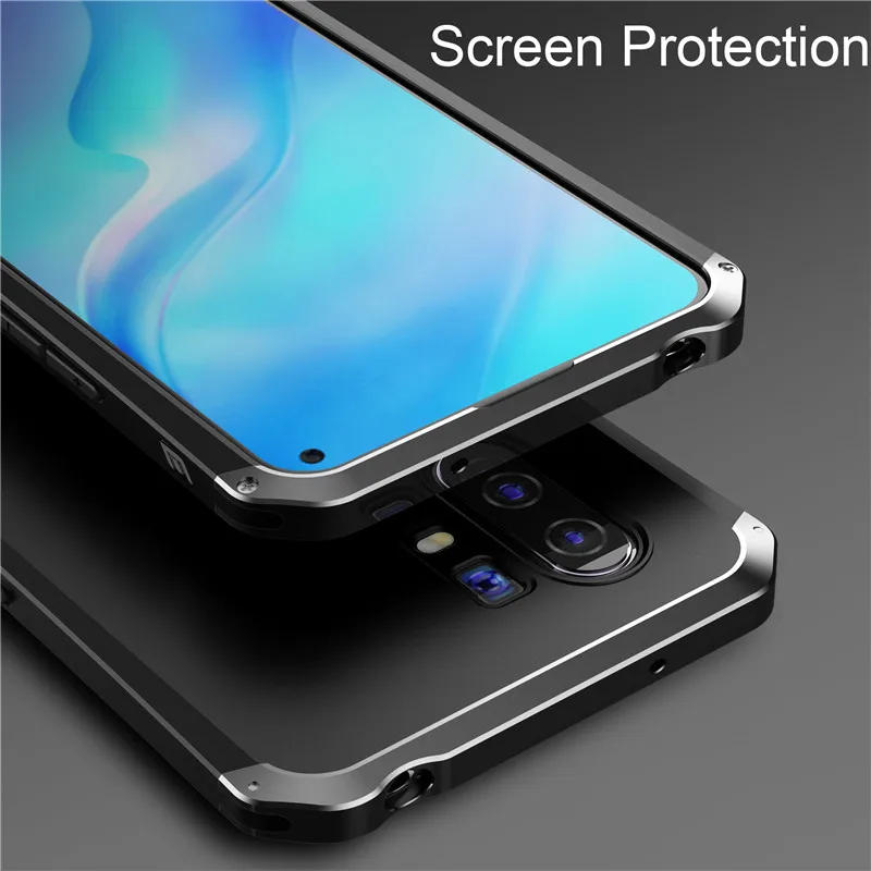 Metal Armor Phone Cases For Vivo X90 X80 X70 X60 X50 X30 Pro Shockproof Aluminum Matte Pc Cover 360 Full Protection Coque Funda