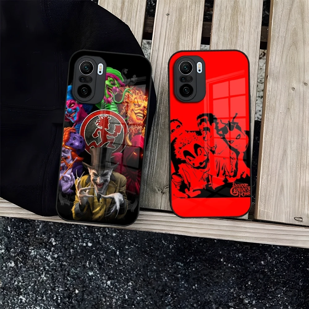 Фото Чехол для телефона ICP Insane Clown Posse для Redmi 12c 13c 12 13 Note 13 Pro Plus 11 12 Pro 10 11s 12s, чехол из закаленного стекла №1