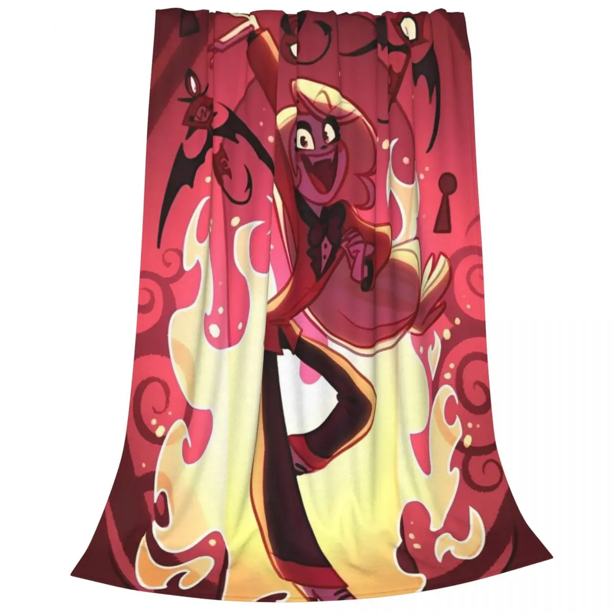 Музыкальная комедия Драма H-HazbinHotels Нечеткие одеяла Креативное одеяло для дома