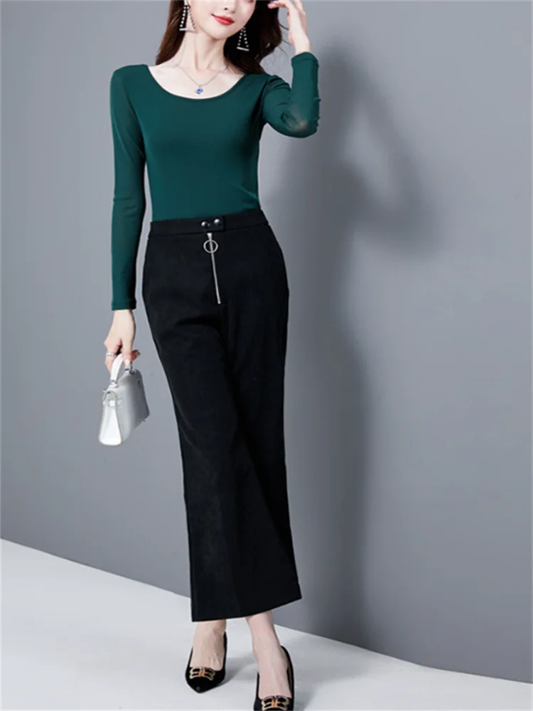 Шелковая футболка женская тонкий топ для прыжков сетчатый низ темпераментная