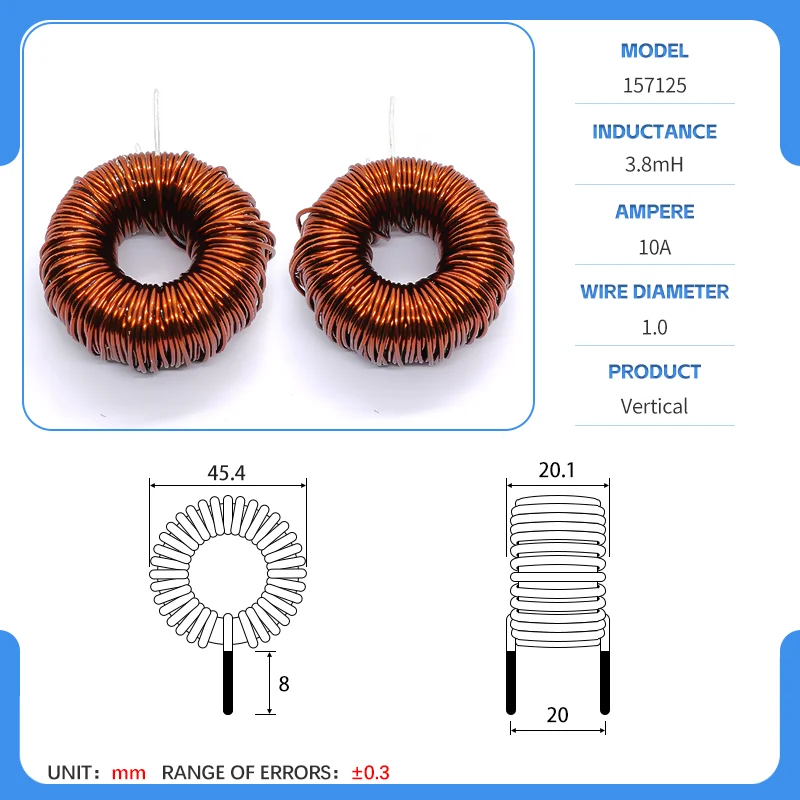 

Sendust тороидальный индуктор KS157125