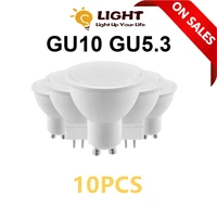 10pcs led spotlight mr16 gu5 3 low pressure acdc 12v 3w 7w warm white light with high light efficiency is suitable for kitchen
