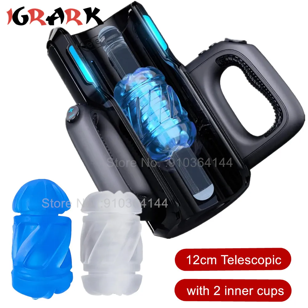 Мощный высокоскоростной Мужской мастурбатор Leten Thrusting-Pro ...