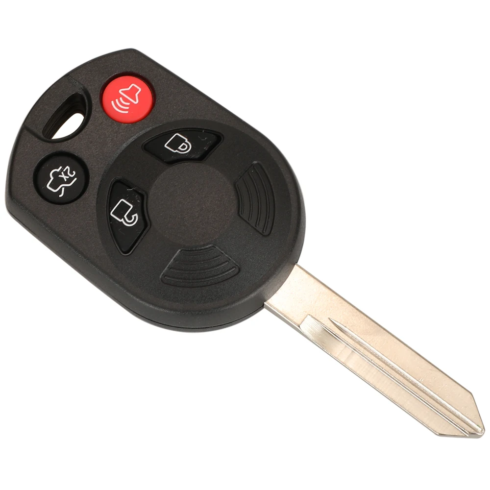 

Jingyuqin 3/4 кнопка дистанционного ключа автомобиля брелок для Ford C-Max Edge Escape Focus Lincoln Mazda Mercury Uncut FO38 HU101 лезвие ключа