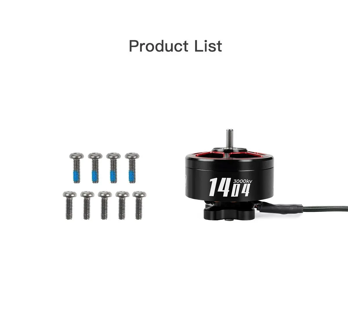GEPRC SPEEDX2 1404 Мотор 3000 кВ3850 кВ4600 кВ (art.: 3920d1aa4cb79) - 3920d1aa4cb79