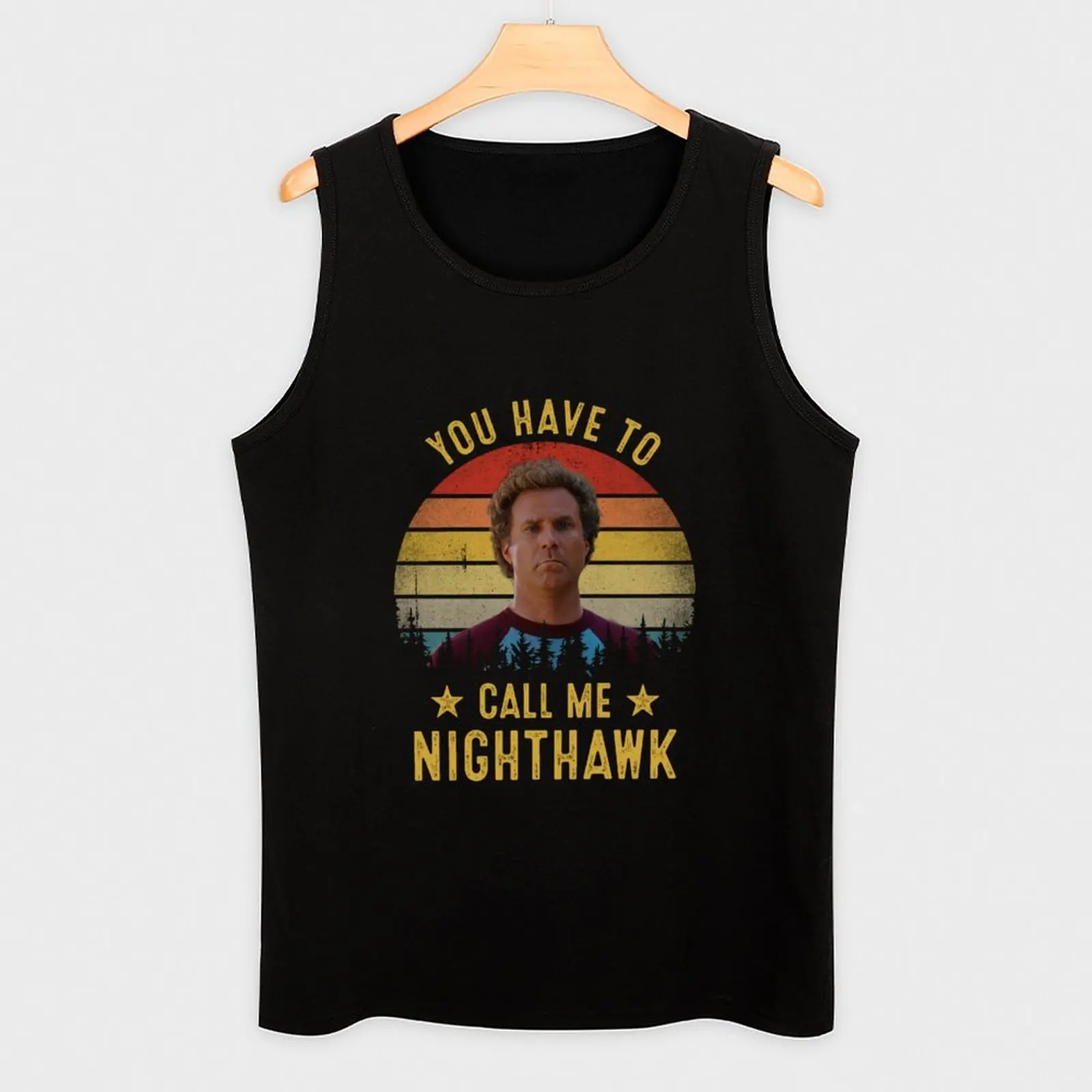 Забавная майка с надписью &quotYou To Call Me Nighthawk&quot &quotStep Brothers&quot летняя одежда мужской