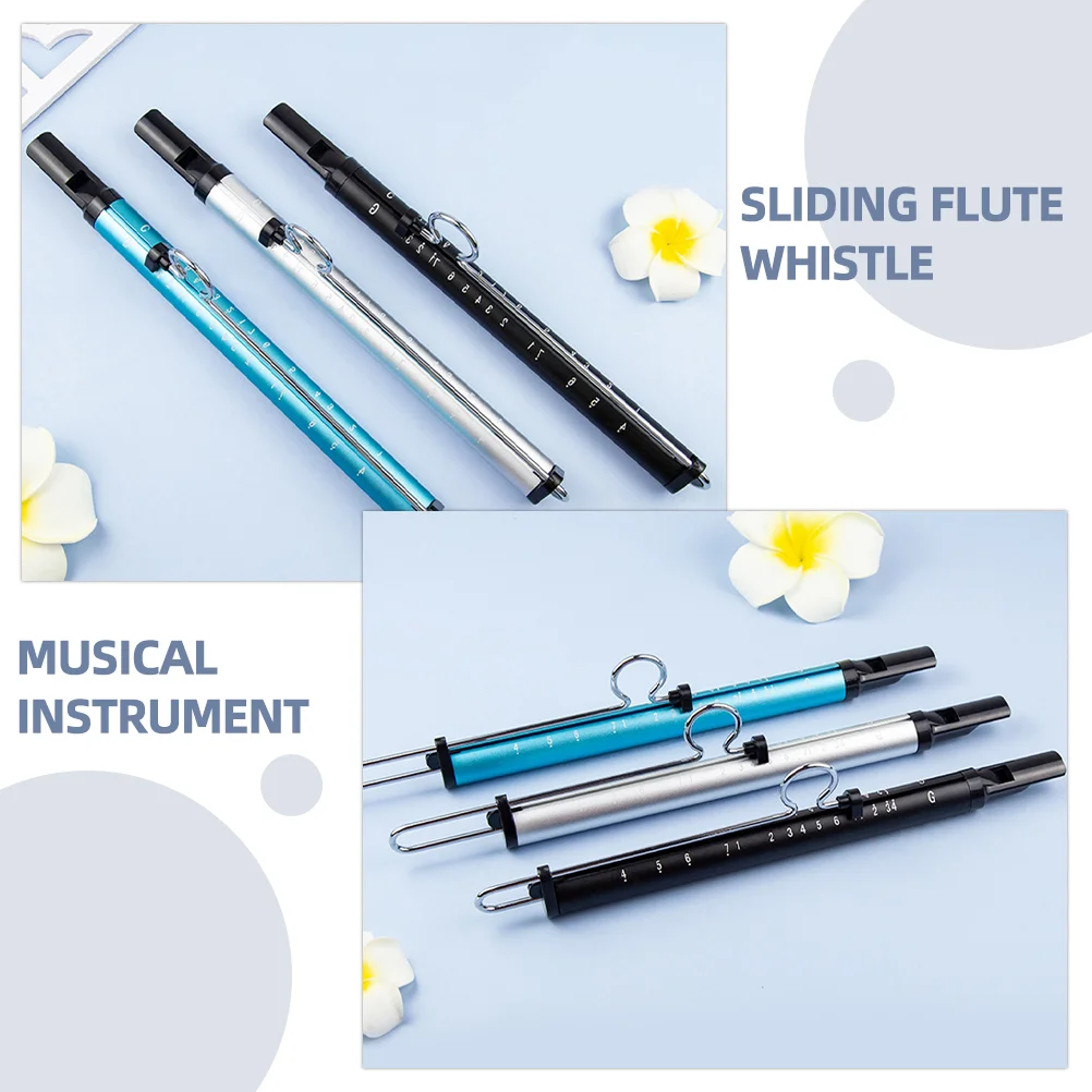 Слайд-свисток забавный инструмент слайд-флейта маленький музыкальный вечерние