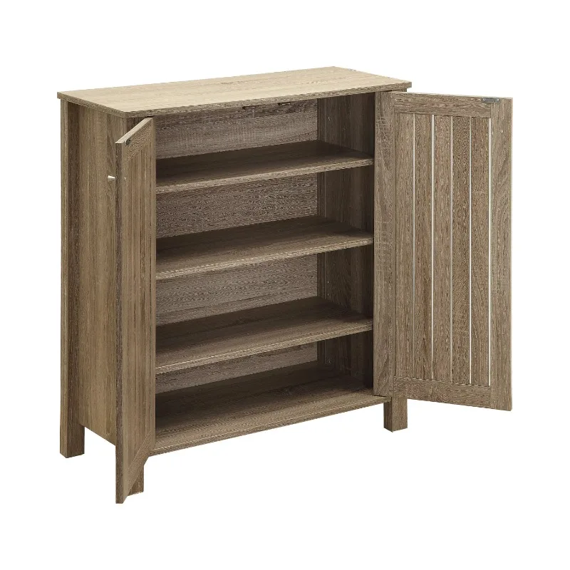 

4-shelf Shoe Cabinet Dark Taupe shoe rack shoes rack shoe storage