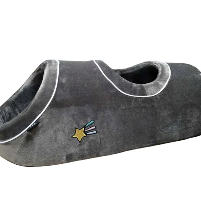 

Soft Cat Cave House Warm Home For Kitten Sleeping Pet Funny Bed With Flannel Mat Cats Tunnels Nest For Winter Playing Toys Beds