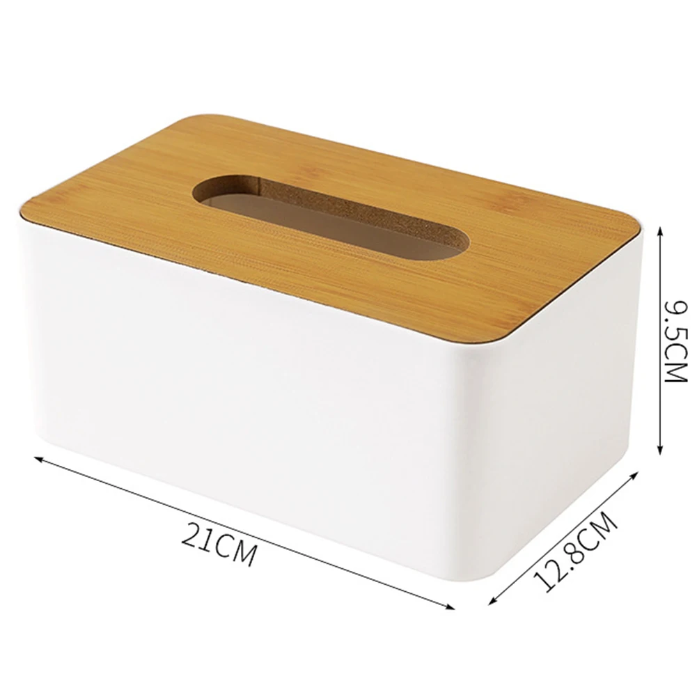 

21x12.8x9.5cm Tissue Box Tissue Box Composite Board Durable European Style Polypropylene Removable New Durable