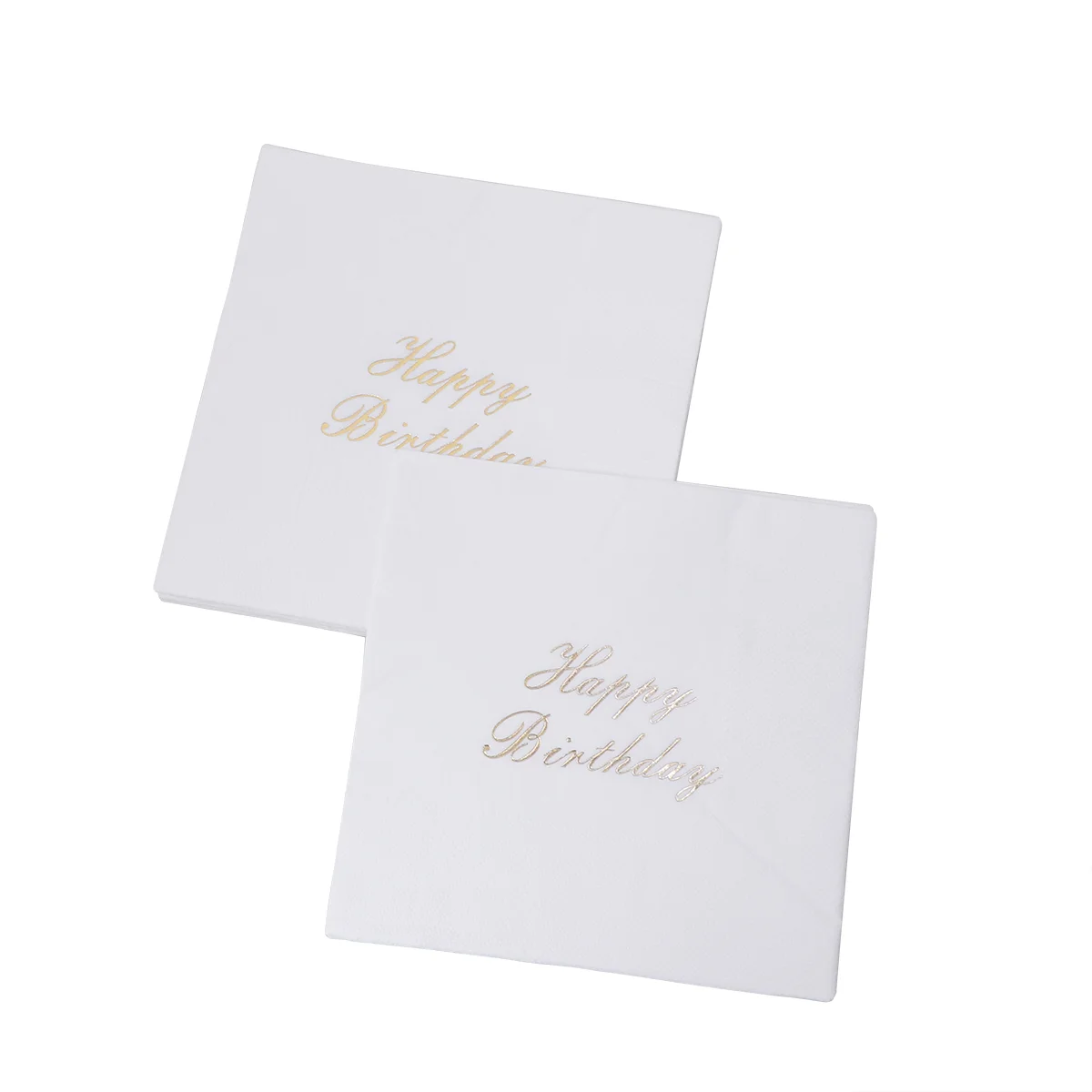 

16 Pcs Cake Decorating Party Table Decoration Napkin Disposable Foil Paper Napkins Cake Paper Napkins Baby