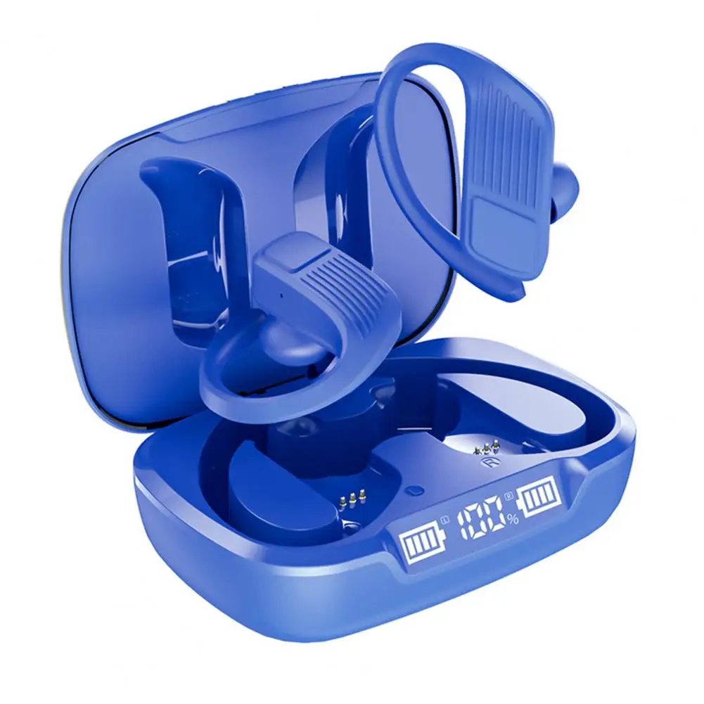 

Wireless Earbud Creative Surround Sound Effect Ergonomic Bluetooth-compatible5.0 Ear Hook Sports Earphone for Fitness