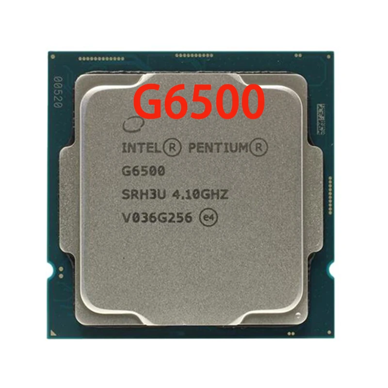 

Процессор Intel Pentium G6500 4,1 ГГц двухъядерный четырехпоточный ЦПУ 4M 58 Вт LGA 1200