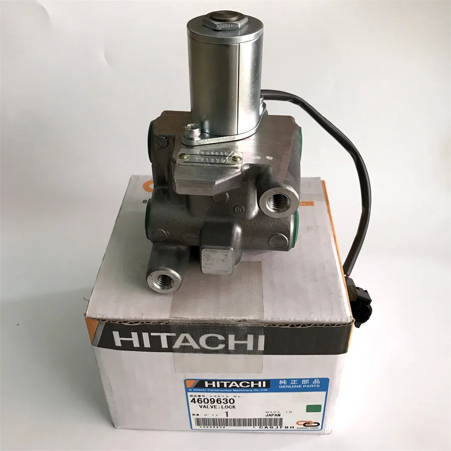 

Hitachi Excavator ZAX120-3/130-5A ZAX200-3/-5A ZAX300-5A/ZAX330-3 ZAX470-3/490-5A ZAX870-3/890-3, электромагнитный запорный клапан 4609630