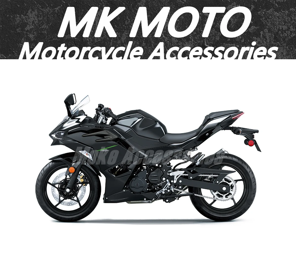 Комплект обтекателей для мотоцикла подходит Ninja500 2024-2025 кузов высокого качества