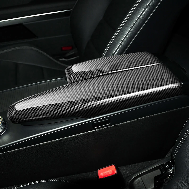 

Center Console Armrest Storage Box Protection Cover Trim For Mercedes Benz E Class W212 2009-2013 Car Styling Interior