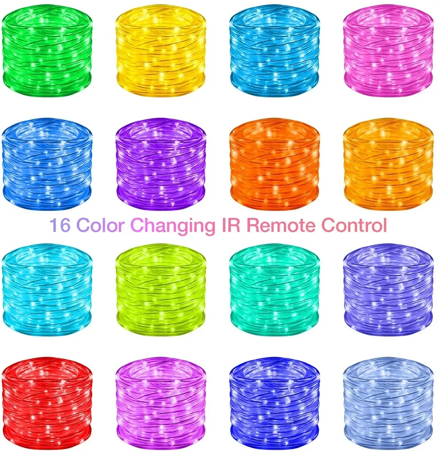 Светодиодная RGB-гирлянда 16 цветов