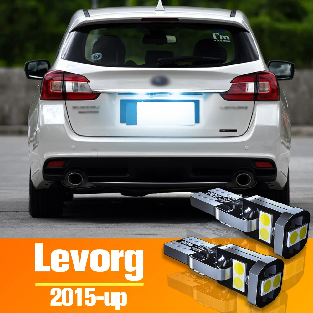

2pcs LED License Plate Light Bulb Accessories For Subaru Levorg 2015 2016 2017 2018