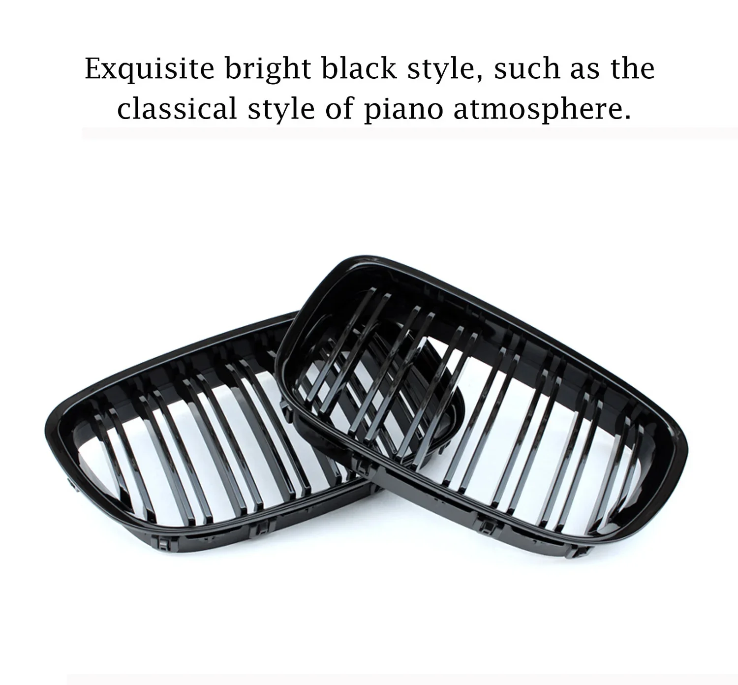 Передний бампер автомобиля решетка почек гоночные грили для BMW F07 5 серии Gran Tourism