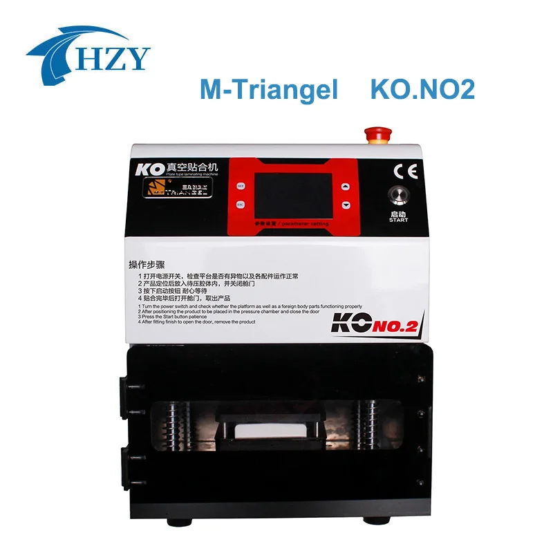 

M-Triangel KO.NO2 Mobile Phone Screen OCA Lamination High Efficiency Machine For Samsung Iphone LCD Curved Screen Repair Tool