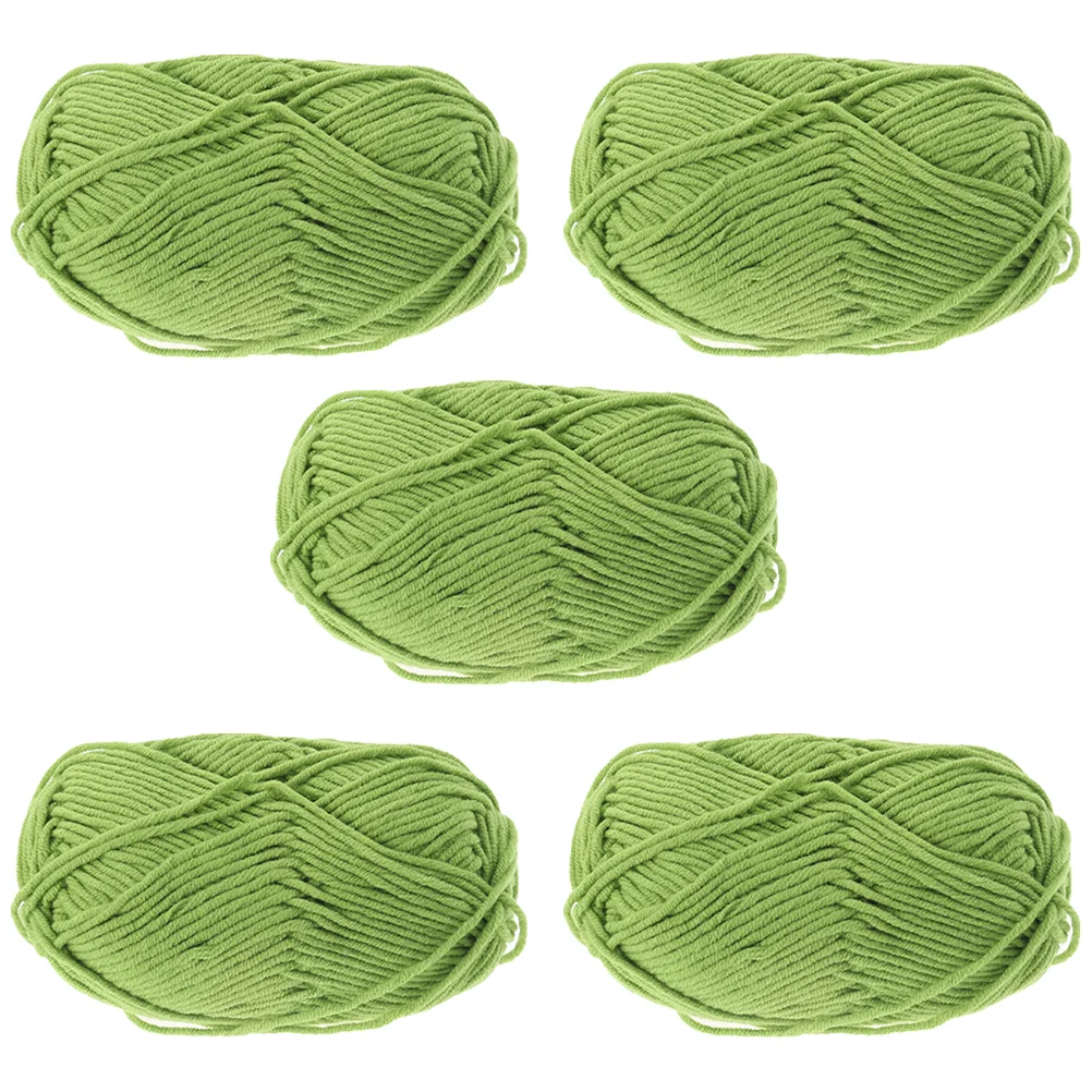 5 рулонов швейных ниток крючки для вязания крючком молочная хлопчатобумажная