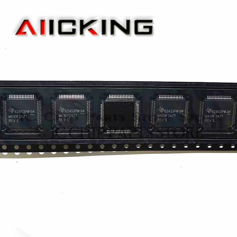 MSP430F247TPMR, 5 шт./партия, 16-битный микроконтроллер смешанных сигналов сверхнизкой мощности, 100% оригинальный встроенный IC чип, в наличии