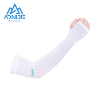 aonijie e4120 unisex sunscreen ice silk arm sleeves quick dry sun protection arm sleeve oversleeve for cycling running outdoor