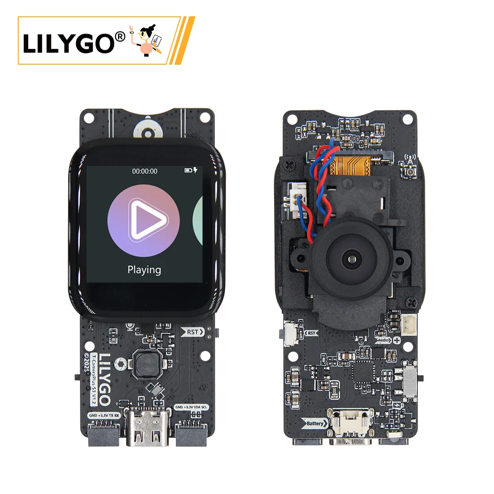

LILYGO® T-Camera-Plus-S3 камера для разработки