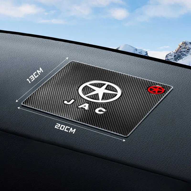 

Силиконовый противоскользящий коврик для стайлинга автомобиля, нескользящая накладка на приборную панель для JAC JIAYUE J7 A5 X4 X7 IC5 S3 S5 T8 T40 Refine S4 S7 M6 E20x E40x