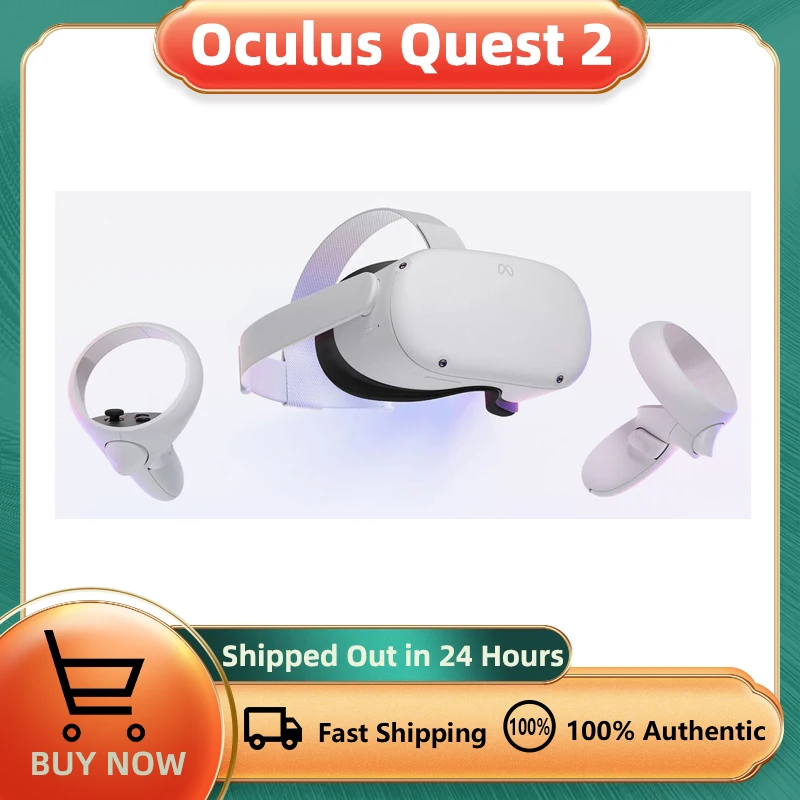 

Original Meta/Oculus Quest 2 - Advanced All-in-One VR Virtual Reality Gaming Headset - 128GB / 256GB