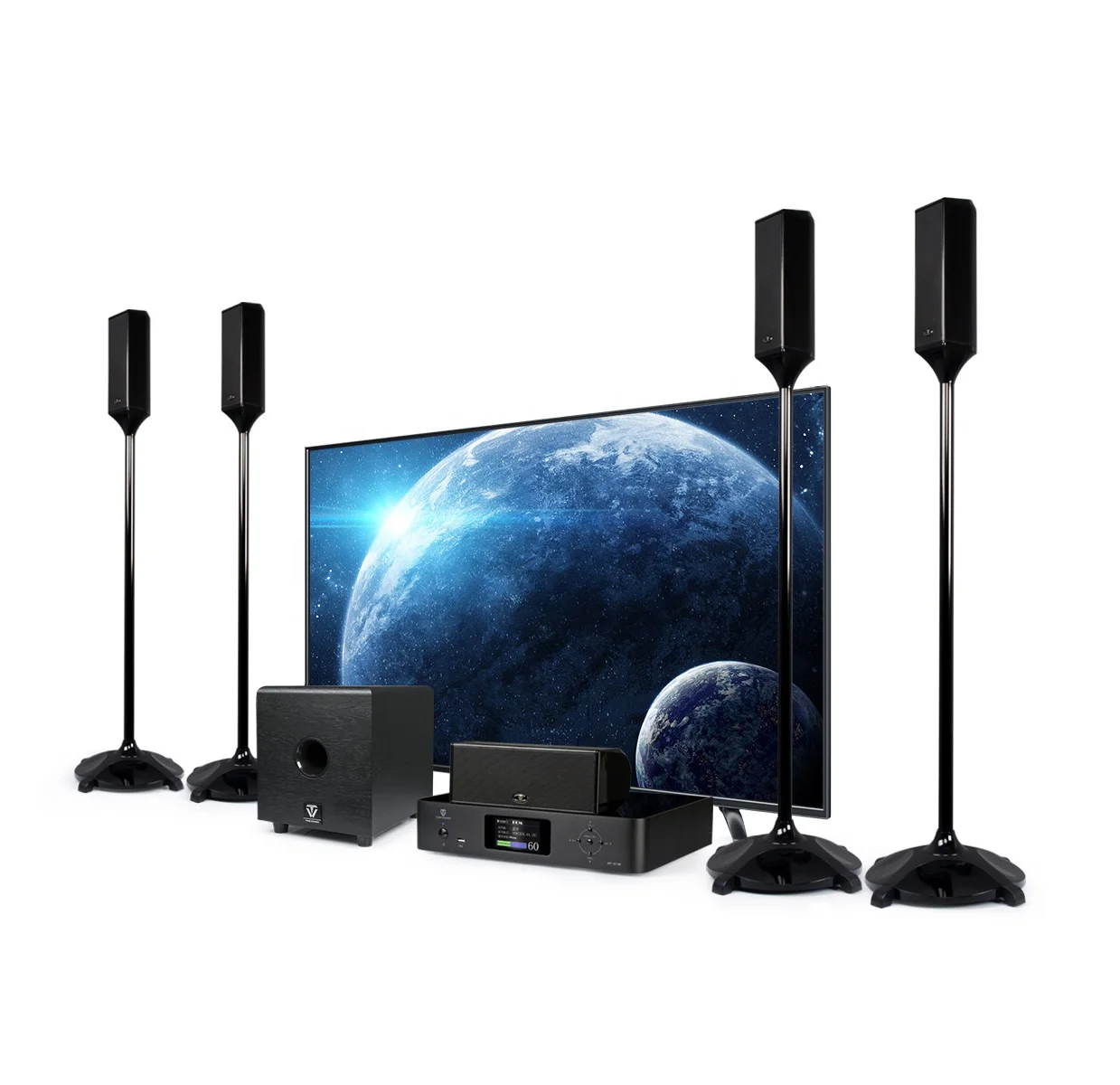 

Dolby Atmos home cinema system hifi system audio 5.1 home theater music player karaoke home theatre system tv soundbar