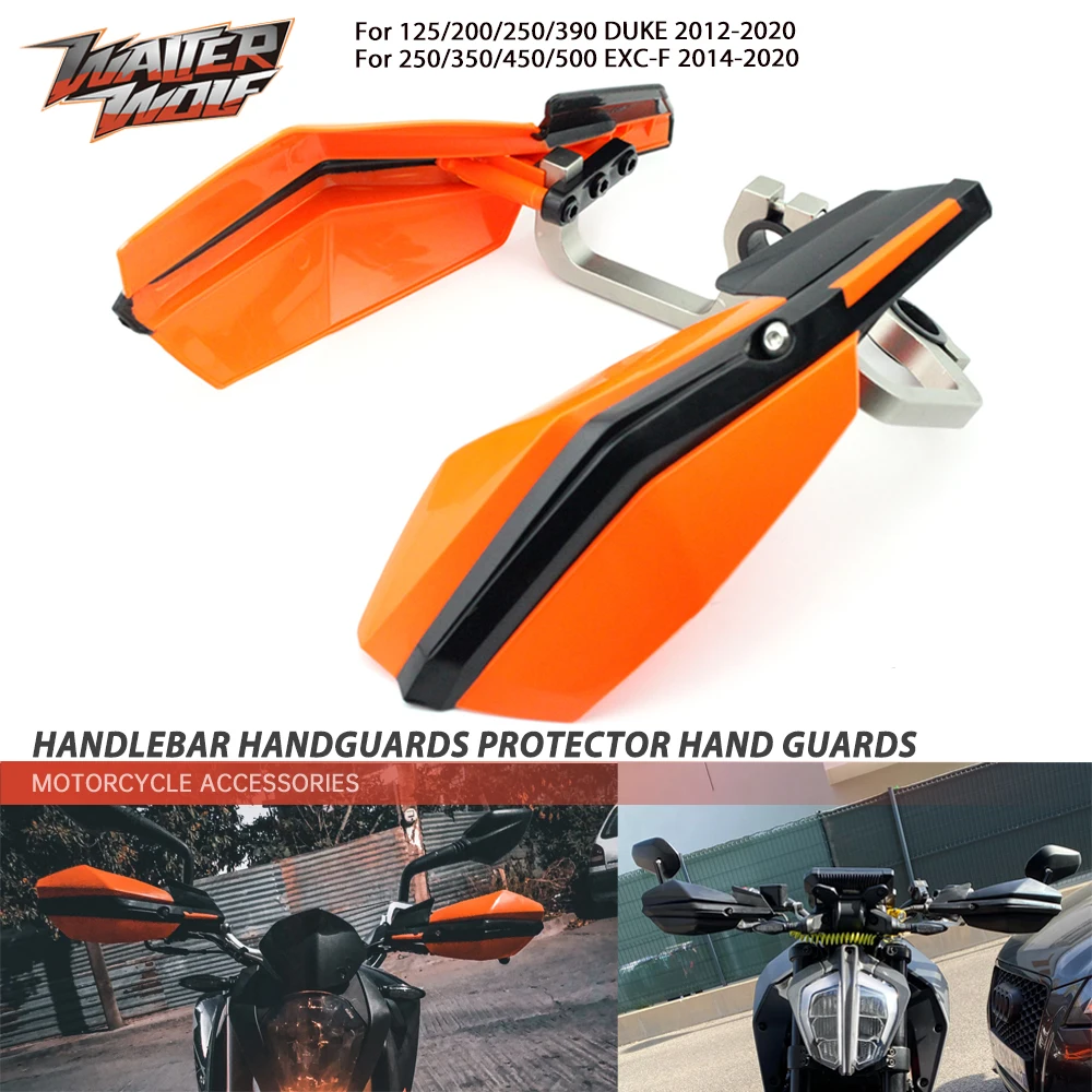 

Motorcycle Handlebar Handguards Protector For 125 200 DUKE 250 350 450 EXC-F SIX-DAYS Motorbike Accessories Hand Guard