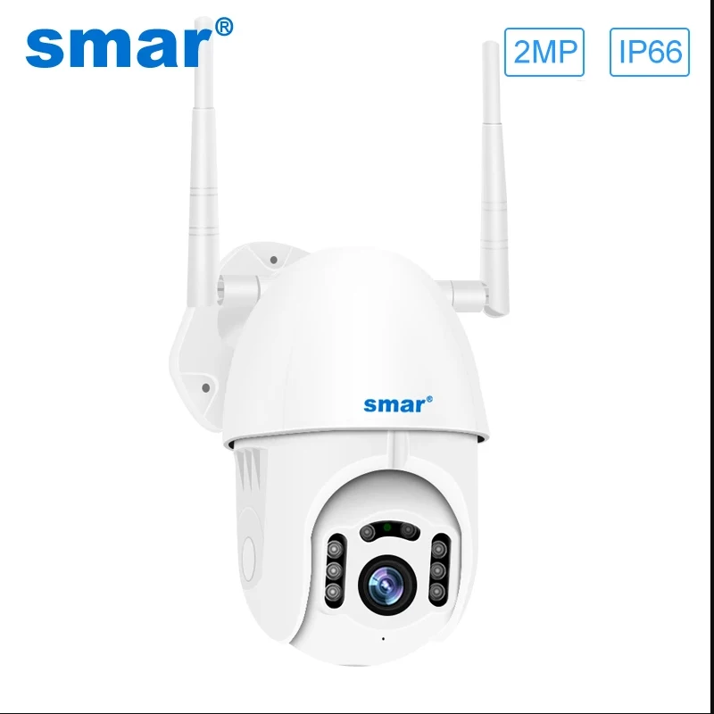 Smar 3MP كاميرا واي فاي في الهواء الطلق اتجاهين الصوت 1080P PTZ كاميرات اي بي الإنسان الكشف الذكية للرؤية الليلية مراقبة بالفيديو ICsee APP