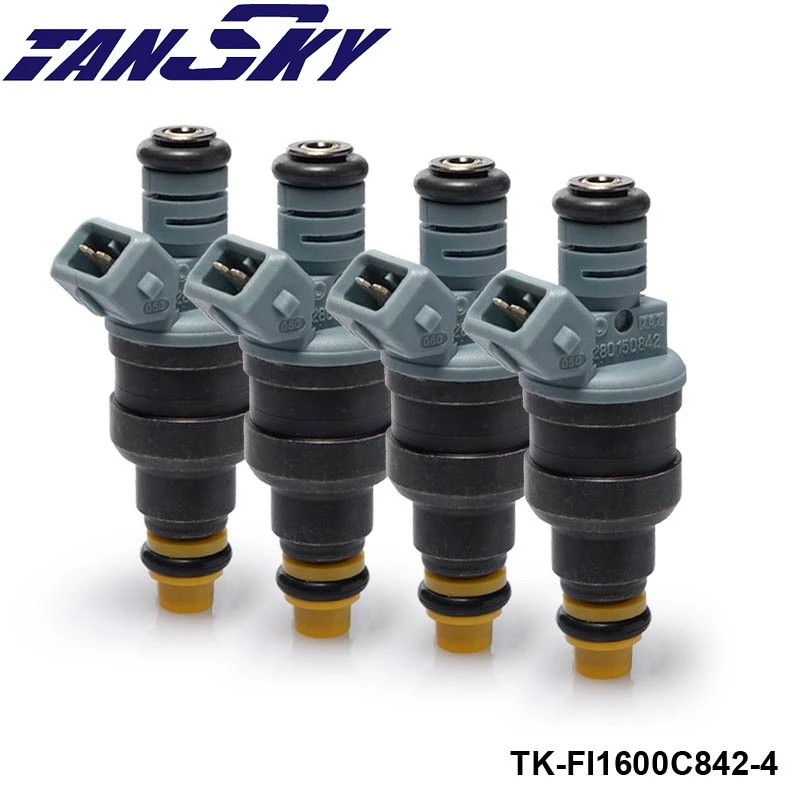 

4PCS/LOT High performance fuel injector 0280150842 1600cc fuel injector 0280 150 842/0280150846 for Chevy TK-FI1600C842-4