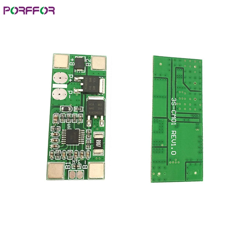 

3S 11.1V 2A 3A 4A 5A 6A 7A Porffor NCM Lipo li-ion li-polymer Lithium BMS board pcm pcba circuit board